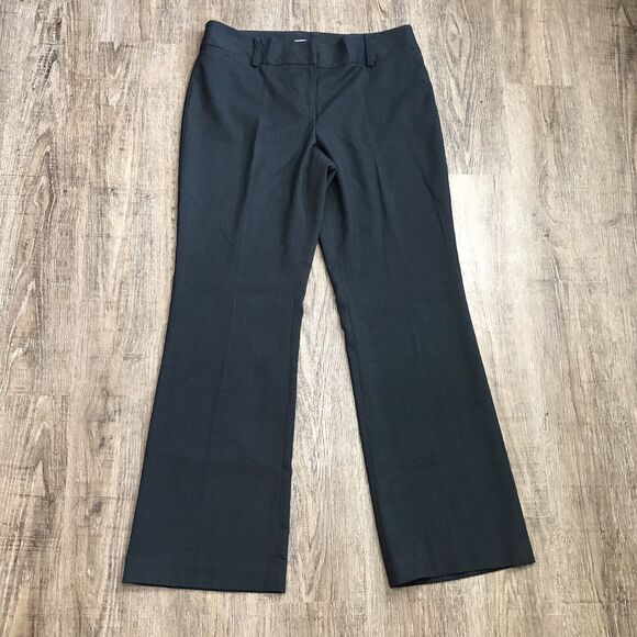 Liz&Co Classy Dress Pants ~ Sz 8P ~ Gray ~ Mid Rise ~ 29" Inseam ~ Stretch - Picture 2 of 6